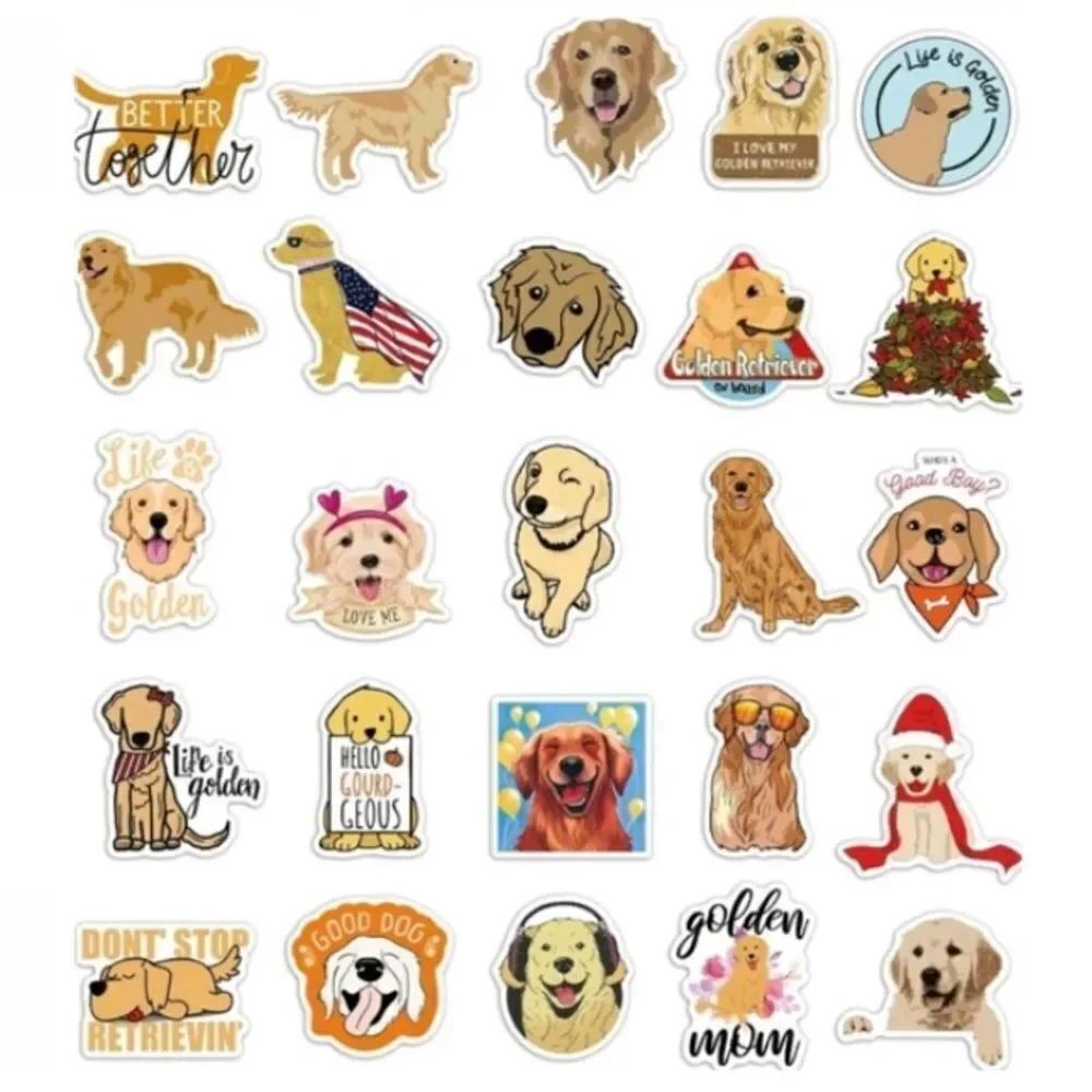 Golden Retriever Dog Stickers - Picture 3 of 6
